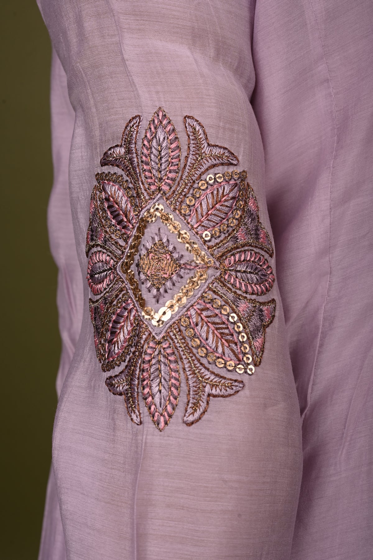 Nevash Mul Chanderi Suit Set