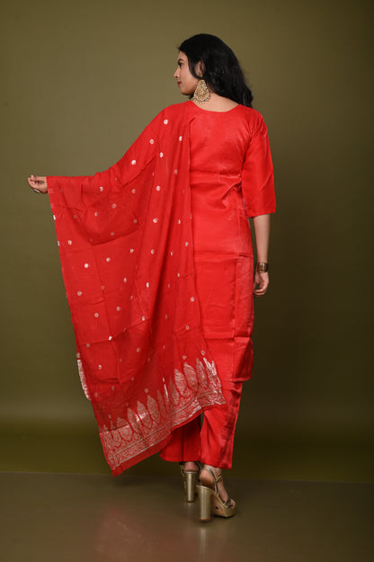 Nevash Glass Roman Divyani Suit Set