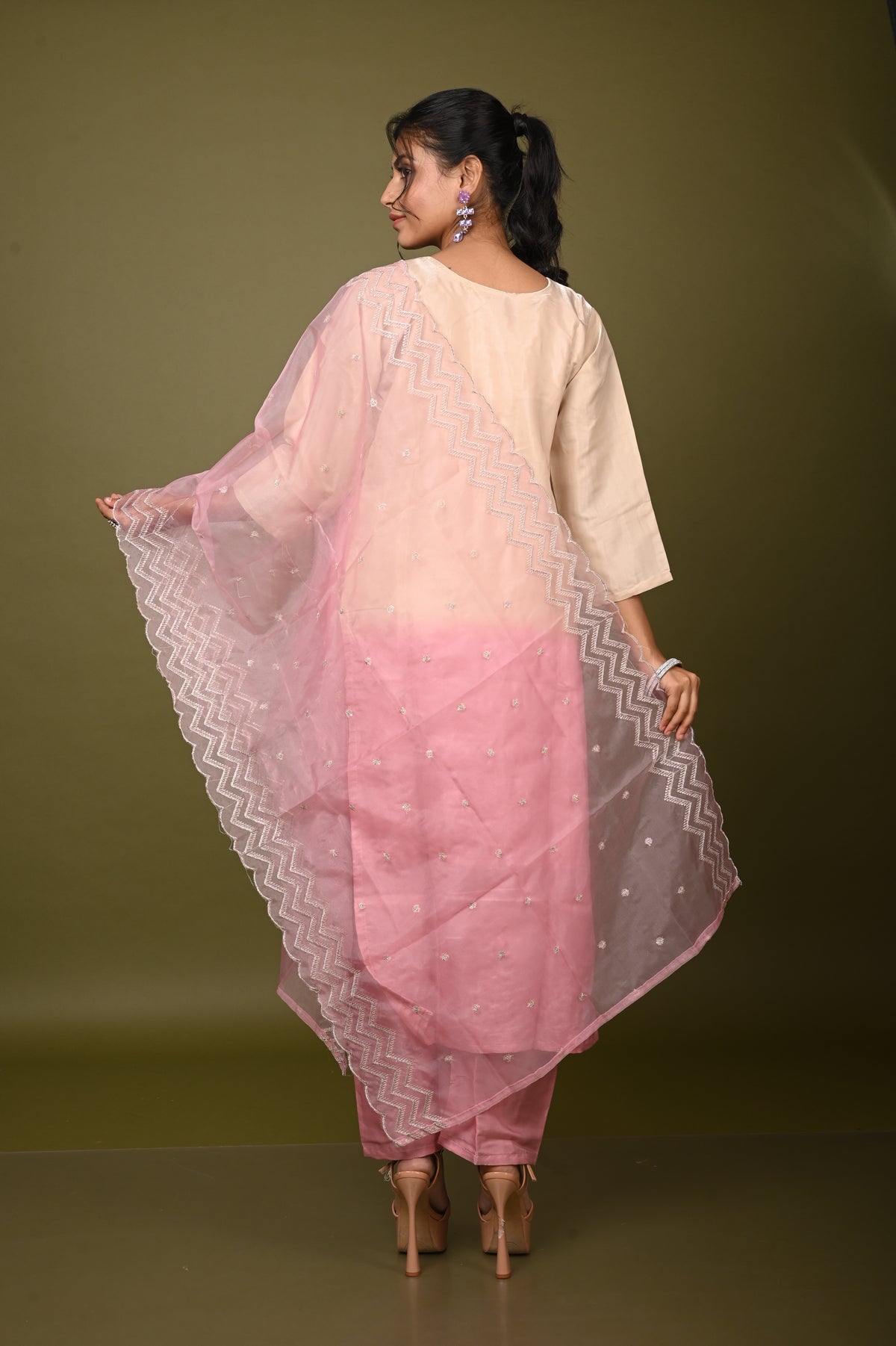 Nevash Glass Hand Work Suit Set