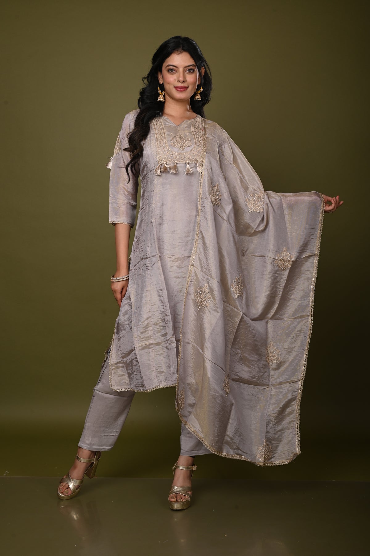 Nevash Shimmer Heavy Work Suit Set