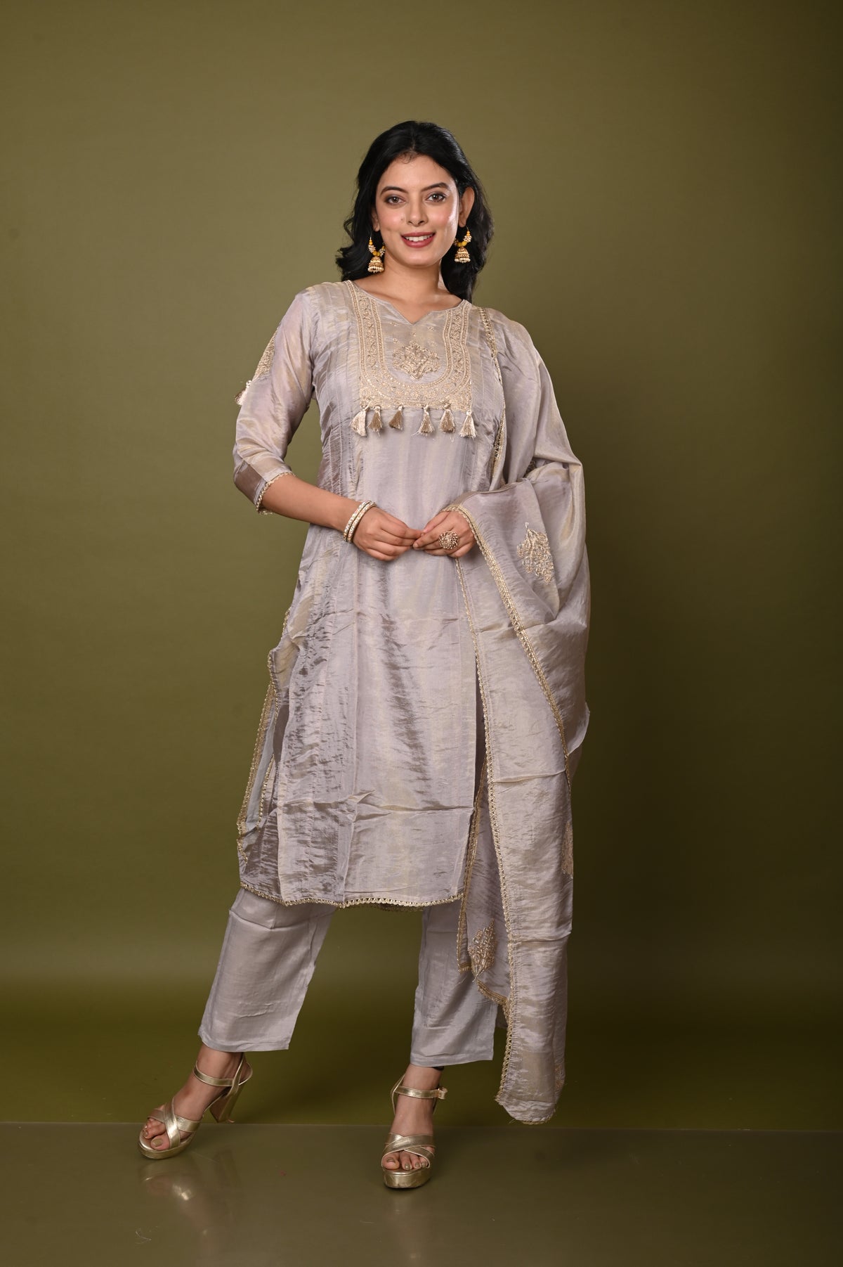 Nevash Shimmer Heavy Work Suit Set