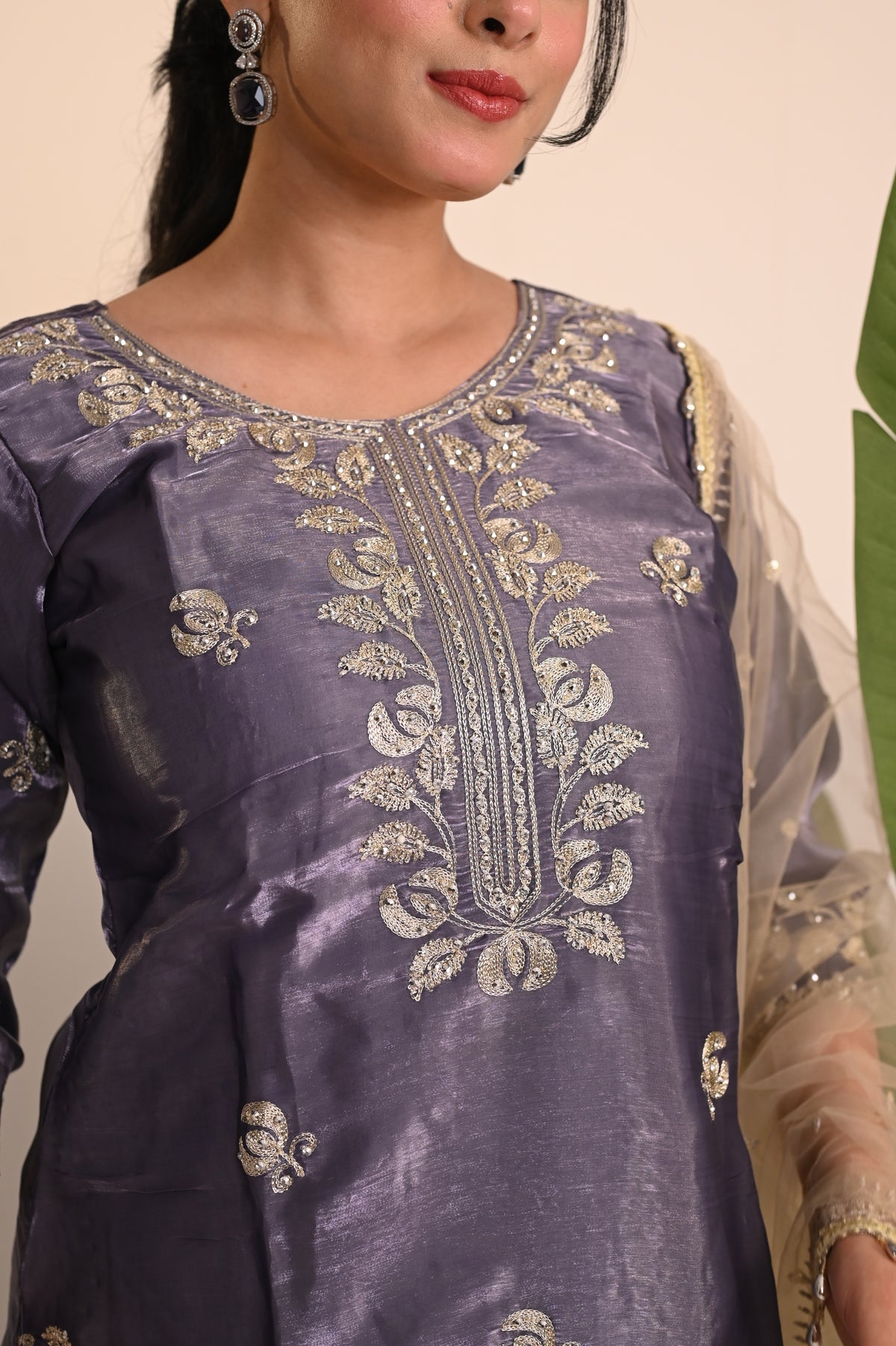 Nevash Jimmy Choo Silk Suit Set