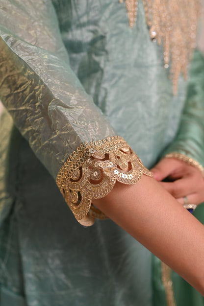 Nevash Crunchy Farsi Salwar Suit Set