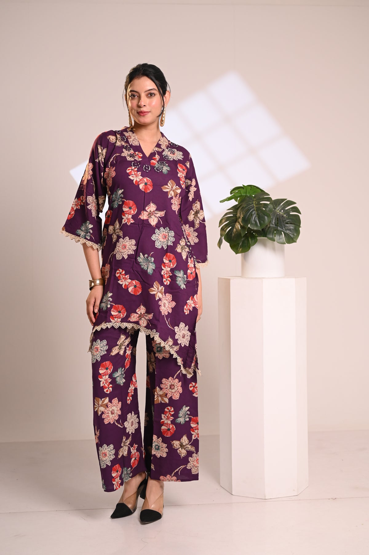 Nevash Rayon Co-ord Set