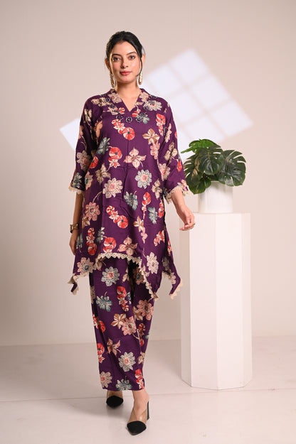 Nevash Rayon Co-ord Set