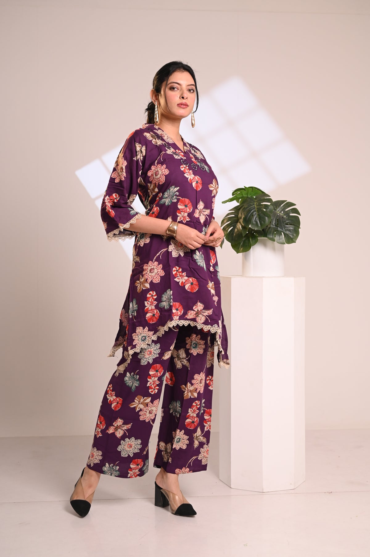 Nevash Rayon Co-ord Set