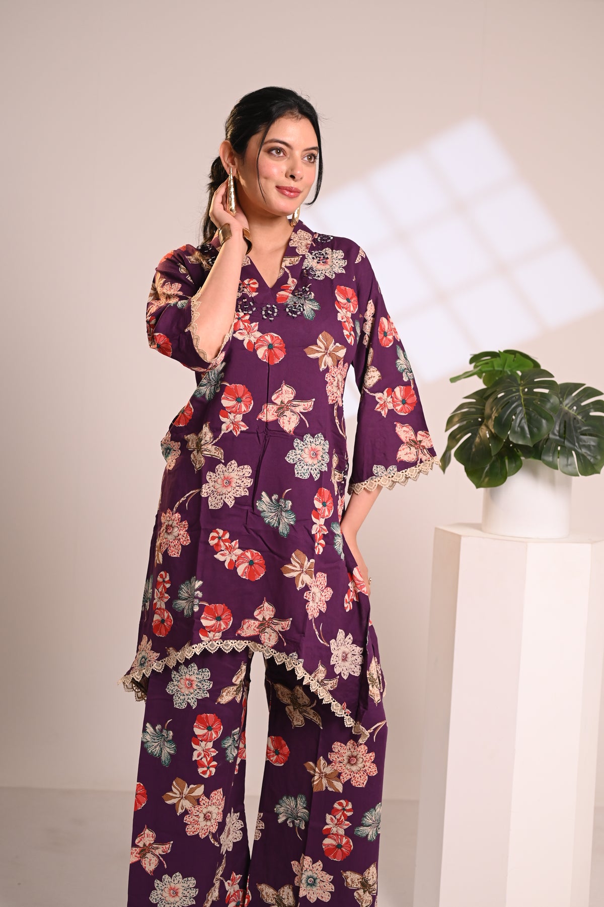 Nevash Rayon Co-ord Set