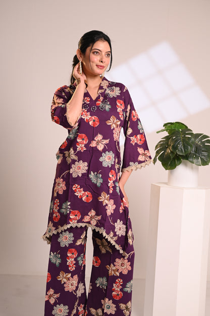 Nevash Rayon Co-ord Set