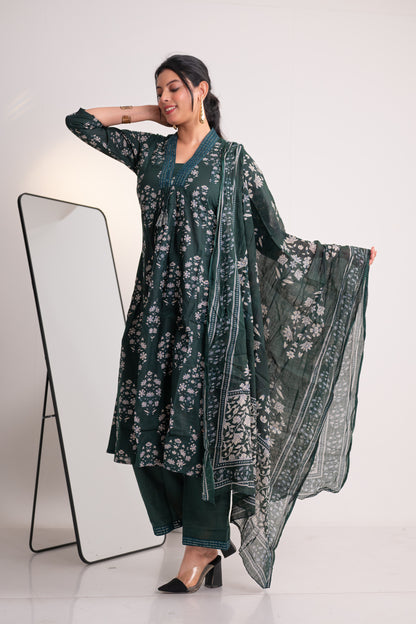 Nevash Cotton Premium Pure Cotton Suit Set
