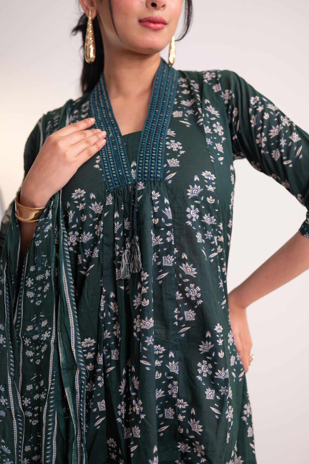 Nevash Cotton Premium Pure Cotton Suit Set