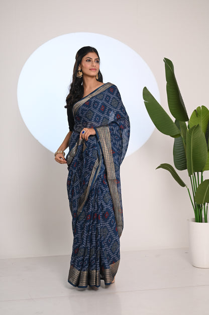 Nevash Fashion Marshmallow Saree