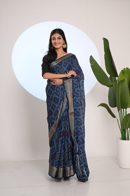 Nevash Fashion Marshmallow Saree