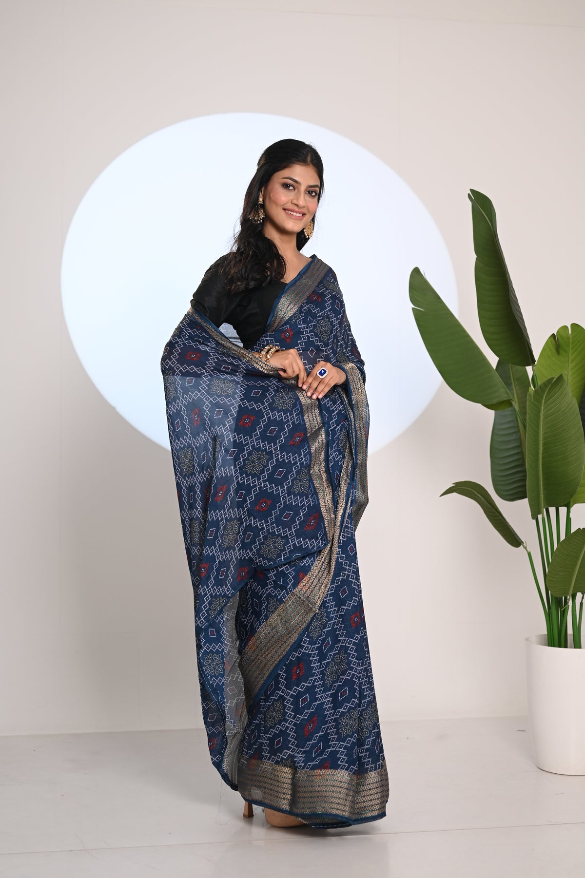 Nevash Fashion Marshmallow Saree