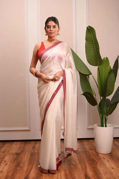 Nevash Udaypali Diamond Work Saree