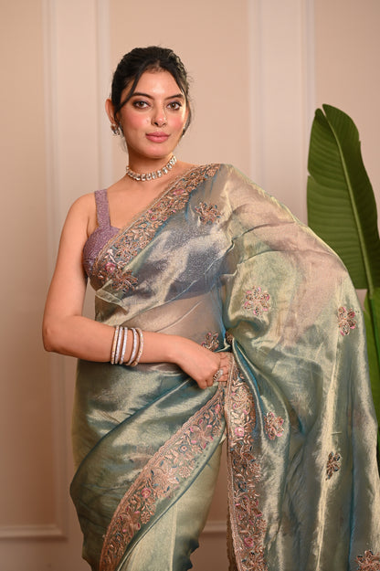 Nevash Jagdish Cross Weave Saree