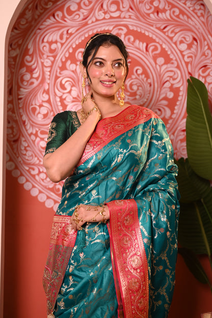 Nevash Richa Royal Zari Silk Saree