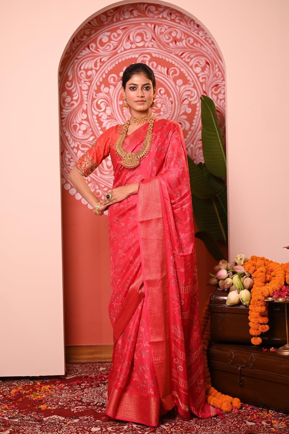 Nevash Fashion Marshmallow Saree