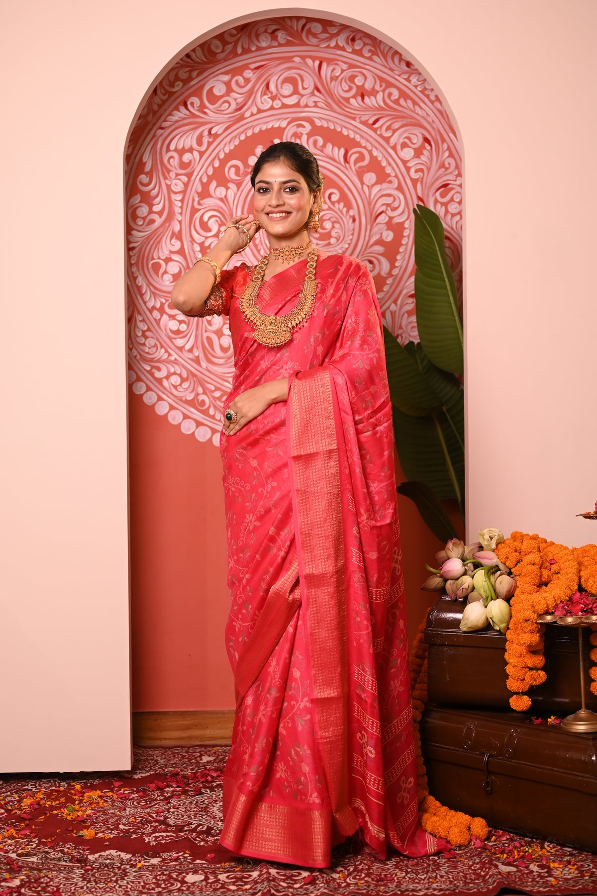 Nevash Fashion Marshmallow Saree
