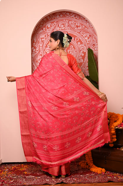 Nevash Fashion Marshmallow Saree