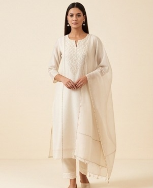 Royal Blue Festive Sharara Set