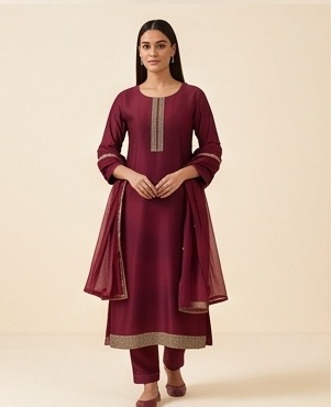 Charcoal Pocket Kurta